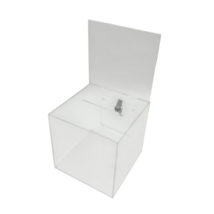 Caixa de Sugestões Cristal com Fechadura - Image 2