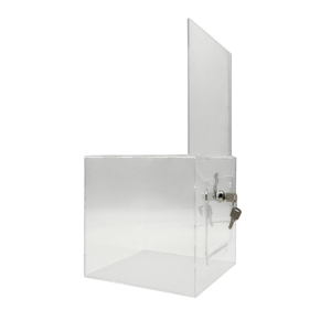 Caixa de Sugestões Cristal com Fechadura - Image 3